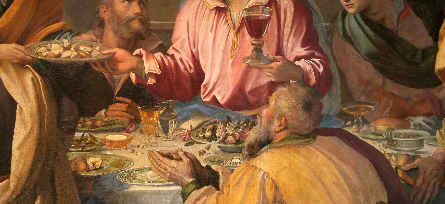 235-Ultima Cena- santa Maria Novella, Firenze - dettaglio